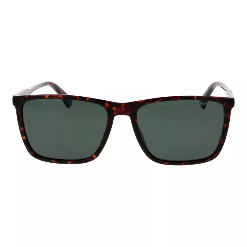 Óculos de sol POLAROID homem PLD4180S58086 havana castanho polarizados retangulares