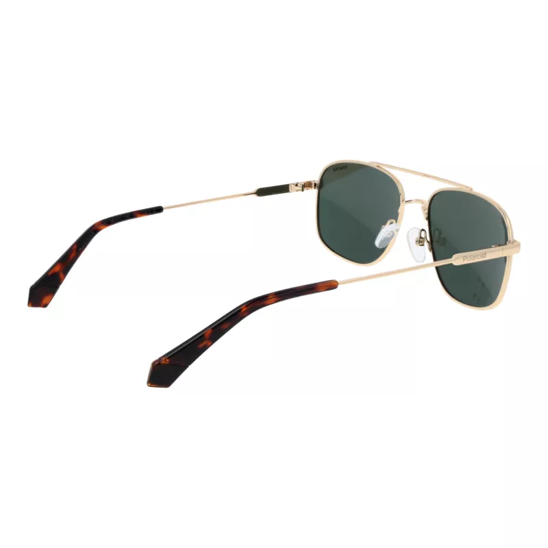 Óculos de sol polarizados de homem POLAROID PLD6235SX56PE - armação preta lentes cinzentas 56/17/145 mm