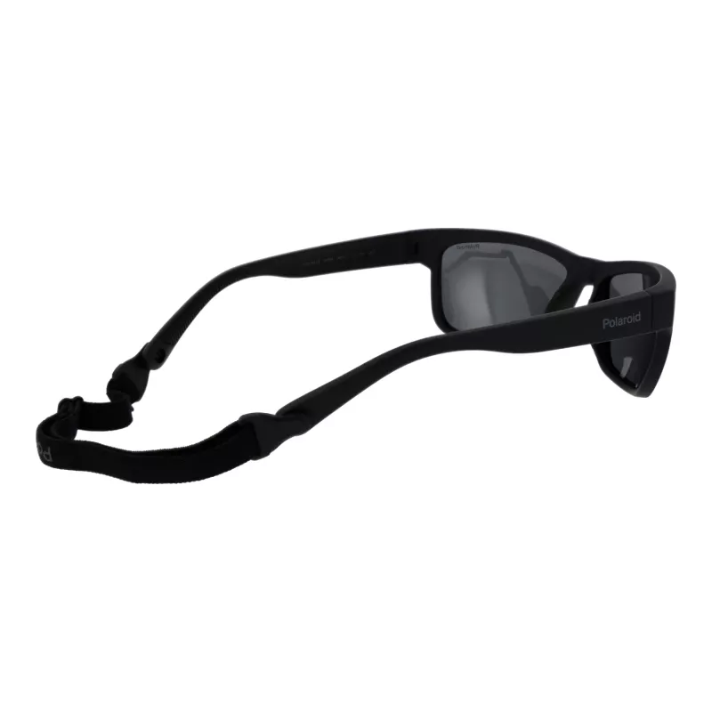 Óculos de sol polarizados de homem POLAROID PLD7031S59807 - armação preta lentes cinzentas 59mm