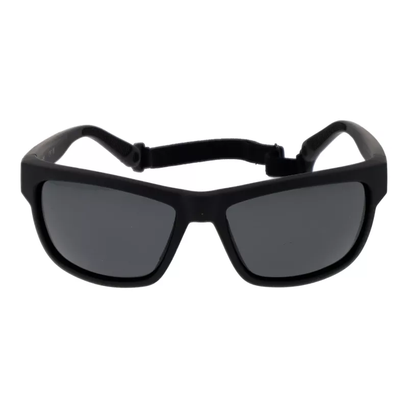 Óculos de sol polarizados de homem POLAROID PLD7031S59807 - armação preta lentes cinzentas 59mm