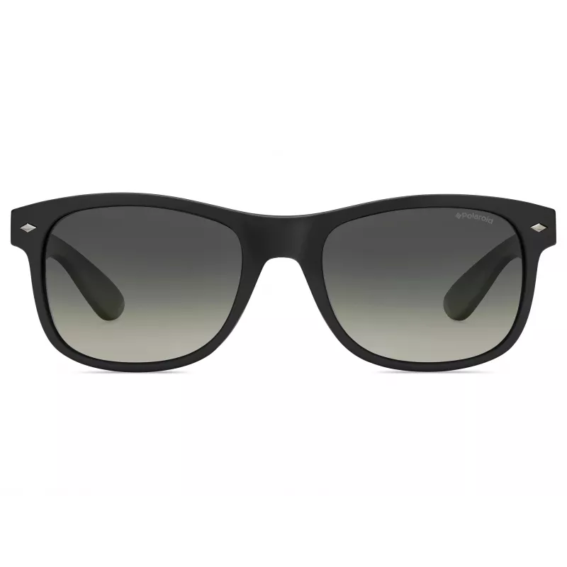 Óculos de sol polarizados POLAROID PLD1015SDL5LB homem - armação preta mate, lentes cinzentas, 53 mm