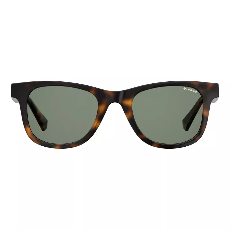 Óculos de sol Polaroid PLD1016SNEW08 homem retangulares polarizados Havana castanho