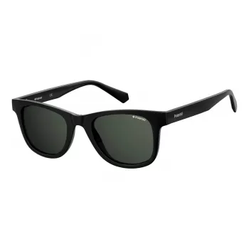 Óculos de sol polarizados de homem POLAROID PLD1016SNEW80 - Armação preta lentes cinzentas 50mm