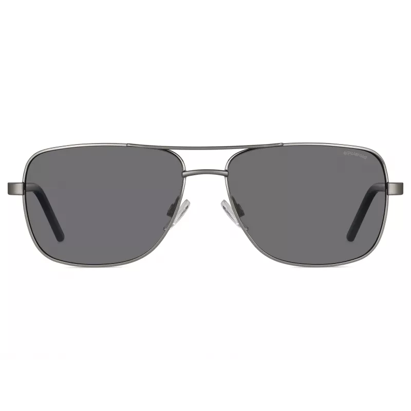 Polaroid PLD2042SFAEY2 Óculos de sol retangulares de homem Havana com lentes verdes polarizadas