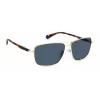Óculos de sol POLAROID PLD2119GSJ5GC homem aviador - armação dourada, lentes verdes polarizadas