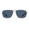 Óculos de sol POLAROID PLD2119GSJ5GC homem aviador - armação dourada, lentes verdes polarizadas