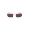 Óculos de sol retangulares de homem Polaroid PLD2134SIXN - armação preta lentes cinzentas 56mm