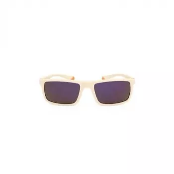 Óculos de sol retangulares de homem Polaroid PLD2134SIXN - armação preta lentes cinzentas 56mm