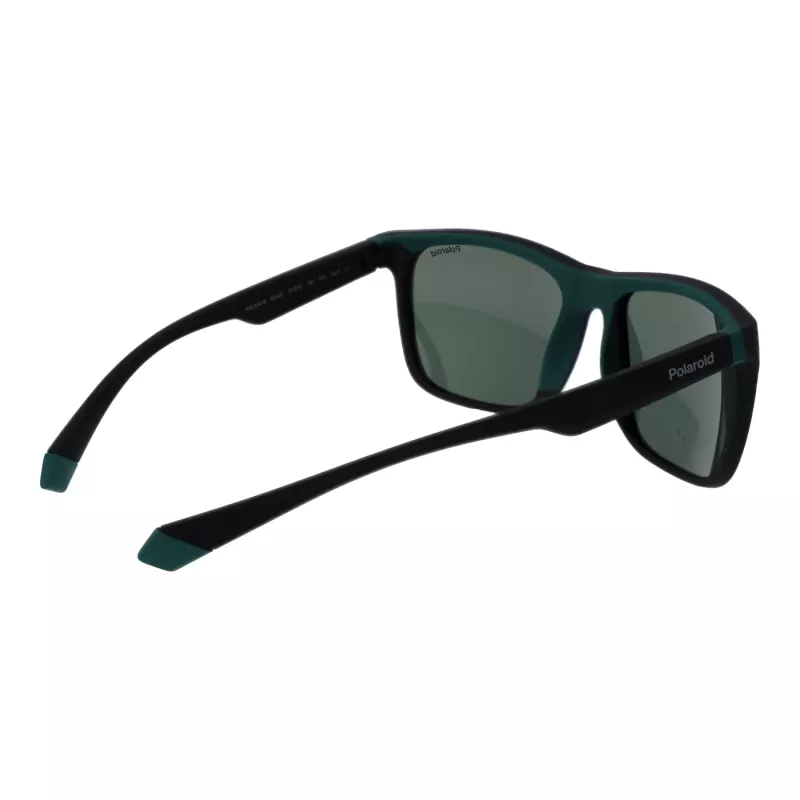 POLAROID PLD2141S563OL Óculos de sol unissexo - Armação Havana, Lentes verdes polarizadas, 57 mm