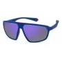 Óculos de sol unissexo POLAROID PLD2142S802 Armação Havana Lentes cinzentas polarizadas 61 mm
