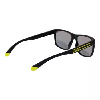 Óculos de sol retangulares polarizados Polaroid PLD2149S5771C homem, armação Havana, lentes castanhas, 57 mm