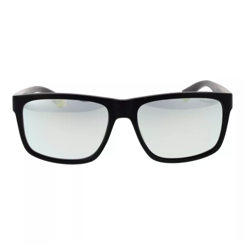 Óculos de sol retangulares polarizados Polaroid PLD2149S5771C homem, armação Havana, lentes castanhas, 57 mm