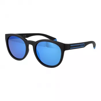 Óculos de sol unissexo Polaroid PLD2150S52OY4 armação quadrada Havana lentes polarizadas castanhas 52 mm