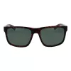 Óculos de sol Polaroid PLD2157S57HGC homem retangulares - armação Havana, lentes verdes polarizadas