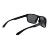 Óculos de sol polarizados retangulares de homem POLAROID PLD2158S58807, armação preta, lentes cinzentas, 58mm