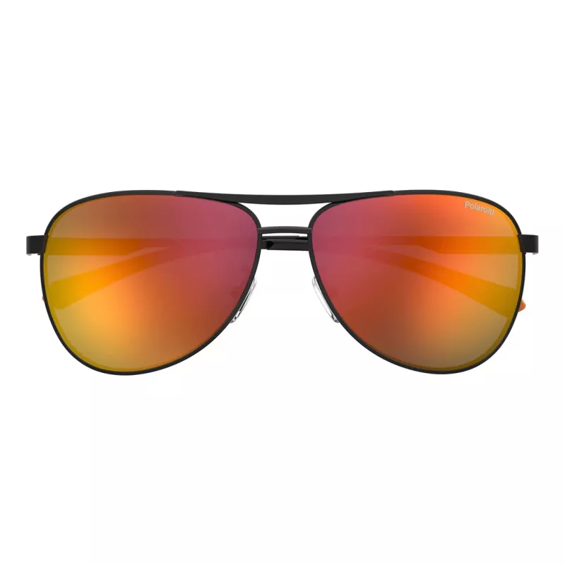 Óculos de sol de homem POLAROID PLD2160GSX807 polarizados - armação preta lentes cinzentas 62mm