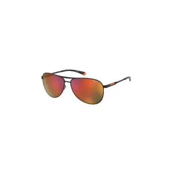 Óculos de sol de homem POLAROID PLD2160GSX807 polarizados - armação preta lentes cinzentas 62mm