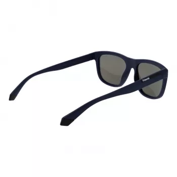 Óculos de sol unissexo Polaroid PLD2163S54FLL - armação quadrada, lentes polarizadas, 54 mm