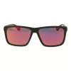Óculos de sol retangulares Polaroid PLD2164S58TBO para homem - armação Havana, lentes polarizadas verdes 58 mm