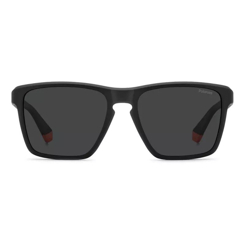 Óculos de sol Polaroid PLD2167SRC2 homem retangulares - armação preta, lentes cinzentas polarizadas