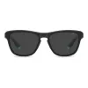 POLAROID PLD2168S003 Óculos de sol retangulares de homem - armação preta mate, lentes cinzentas polarizadas, 54 mm