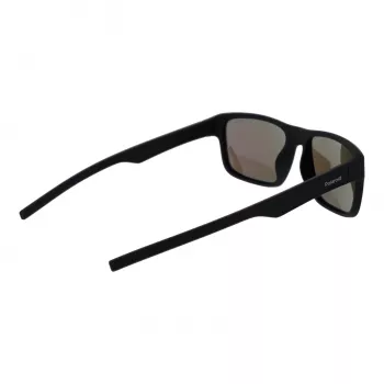 Polaroid PLD3018S55DL5 Óculos de sol retangulares para homem - Armação Havana Lentes castanhas 55/18/142 mm
