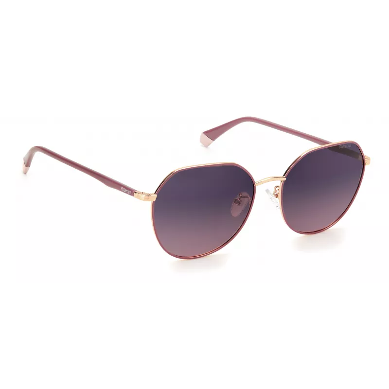 Óculos de sol POLAROID PLD4106GSYK9X mulher polarizados - armação de acetato Havana, lentes castanhas, 59 mm