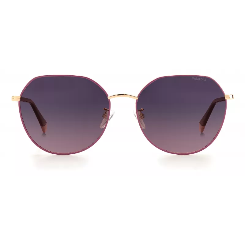 Óculos de sol POLAROID PLD4106GSYK9X mulher polarizados - armação de acetato Havana, lentes castanhas, 59 mm