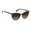 Óculos de sol quadrados de mulher Polaroid PLD4107S086F2 - armação Havana lentes castanhas