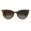 Óculos de sol quadrados de mulher Polaroid PLD4107S086F2 - armação Havana lentes castanhas