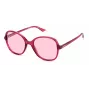 Óculos de sol Polaroid PLD4136SMU1 mulher Havana armação lentes verdes 54mm