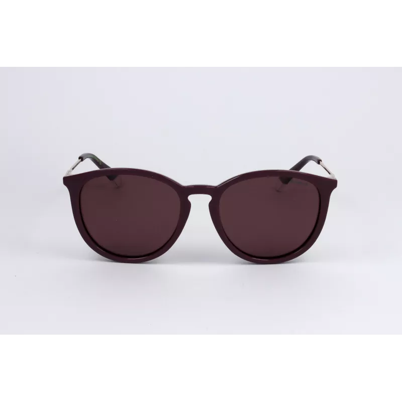 Óculos de sol retangulares unissexo POLAROID PLD4143SXB3V - armação preta, lentes polarizadas cinzentas, 53 mm