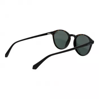 Óculos de sol quadrados de homem Polaroid PLD4153S50086 Havana armação de acetato com lentes polarizadas cinzentas