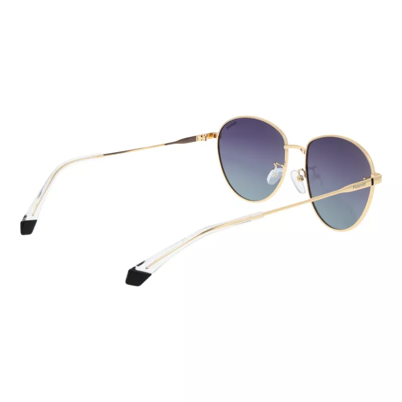Óculos de sol de mulher Polaroid PLD4171GSX572 com lente quadrada - lentes TAC polarizadas 57 mm