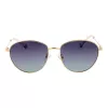 Óculos de sol de mulher Polaroid PLD4171GSX572 com lente quadrada - lentes TAC polarizadas 57 mm