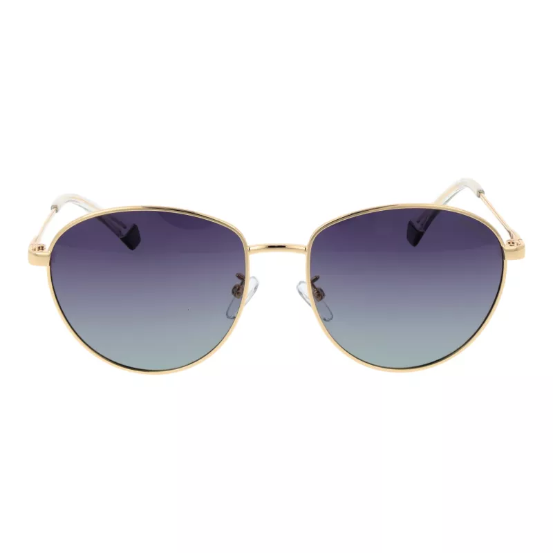Óculos de sol de mulher Polaroid PLD4171GSX572 com lente quadrada - lentes TAC polarizadas 57 mm