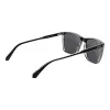 Óculos de sol retangulares de homem Polaroid PLD4180S587C5 Havana castanho com lentes castanhas polarizadas