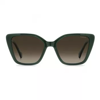 Óculos de sol quadrados de mulher Polaroid PLD4189S1ED Havana - Lentes castanhas polarizadas