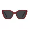 Óculos de sol polarizados de mulher Polaroid PLD4189S8CQ - armação preta lentes cinzentas 53 mm