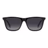 Óculos de sol retangulares de homem POLAROID PLD4190S807 - armação preta lentes polarizadas cinzentas 56 mm