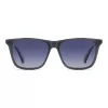 Óculos de sol retangulares polarizados de homem Polaroid PLD4190SKB7 - preto/cinzento