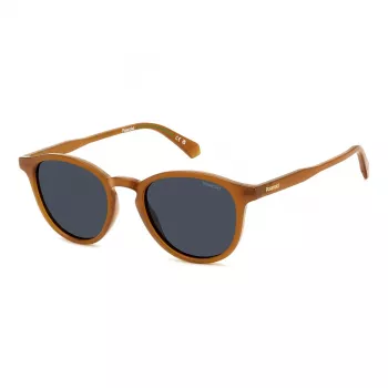 Óculos de sol POLAROID PLD4191SFMP homem polarizados - armação preta lentes cinzentas 51mm