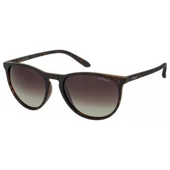 Óculos de sol unissexo POLAROID PLD6003NSV08L polarizados - armação preta lente cinzenta 54 mm