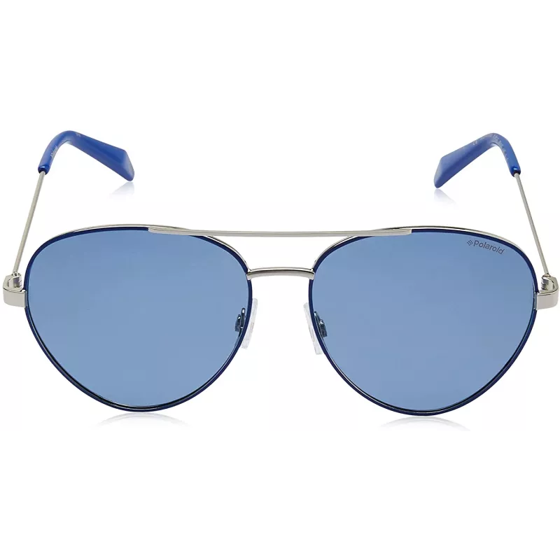 Óculos de sol retangulares polarizados de homem POLAROID PLD6055SPJPC3 - preto/cinzento