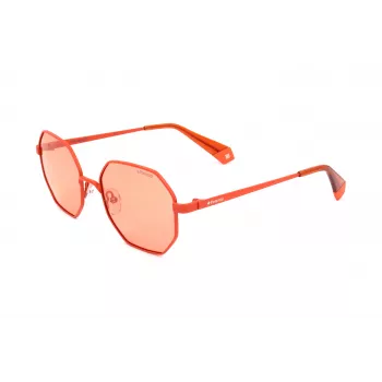 Óculos de sol Polaroid PLD6067/S unissexo Havana castanho degradê 53 mm