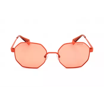 Óculos de sol Polaroid PLD6067/S unissexo Havana castanho degradê 53 mm