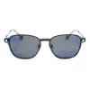 Óculos de sol retangulares unissexo POLAROID PLD6119GCSKJ1 - lentes cinzentas polarizadas, armação preta, 53 mm