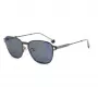 Óculos de sol retangulares unissexo POLAROID PLD6119GCSKJ1 - lentes cinzentas polarizadas, armação preta, 53 mm