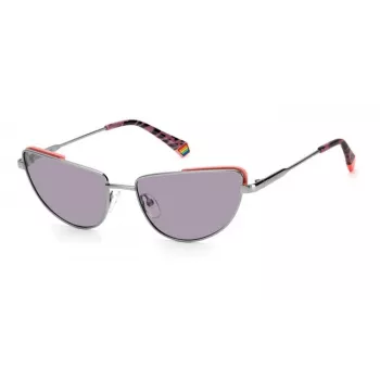 Óculos de sol aviador de mulher Polaroid PLD6129SYY5 Havana castanho polarizados