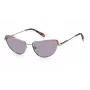 Óculos de sol aviador de mulher Polaroid PLD6129SYY5 Havana castanho polarizados